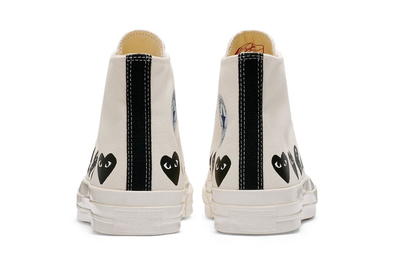 鮮明玩味，COMME des GARÇONS Play x Converse Chuck 70 全新聯名鞋款正式發售