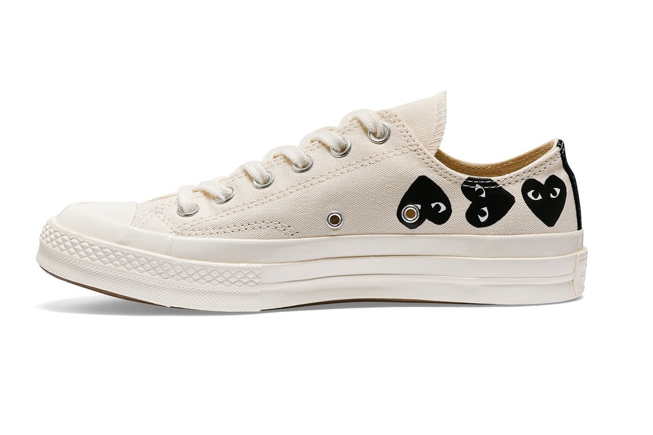 鮮明玩味，COMME des GARÇONS Play x Converse Chuck 70 全新聯名鞋款正式發售