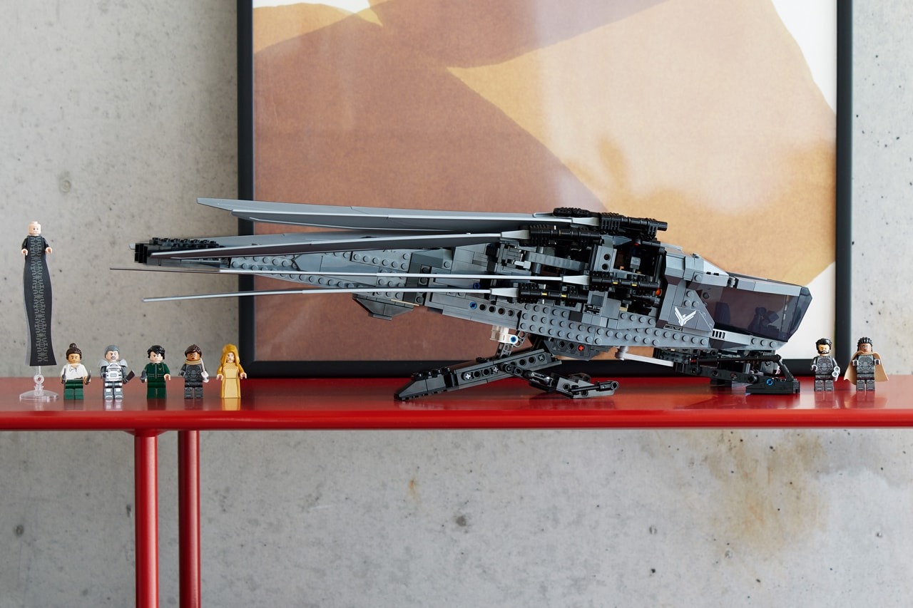 夢寐以求！LEGO 推出《沙丘》「皇家撲翼機」機體模型