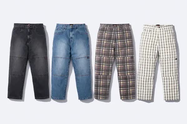 設計給幾分？Supreme x Dickies 最新聯名單品全公開，哪件你最想衝？