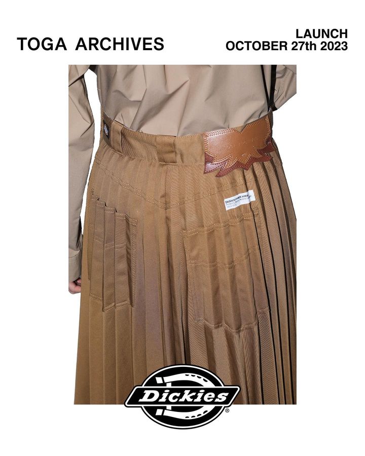 肯定又要一件難求！TOGA x Dickies 全新聯名系列公開