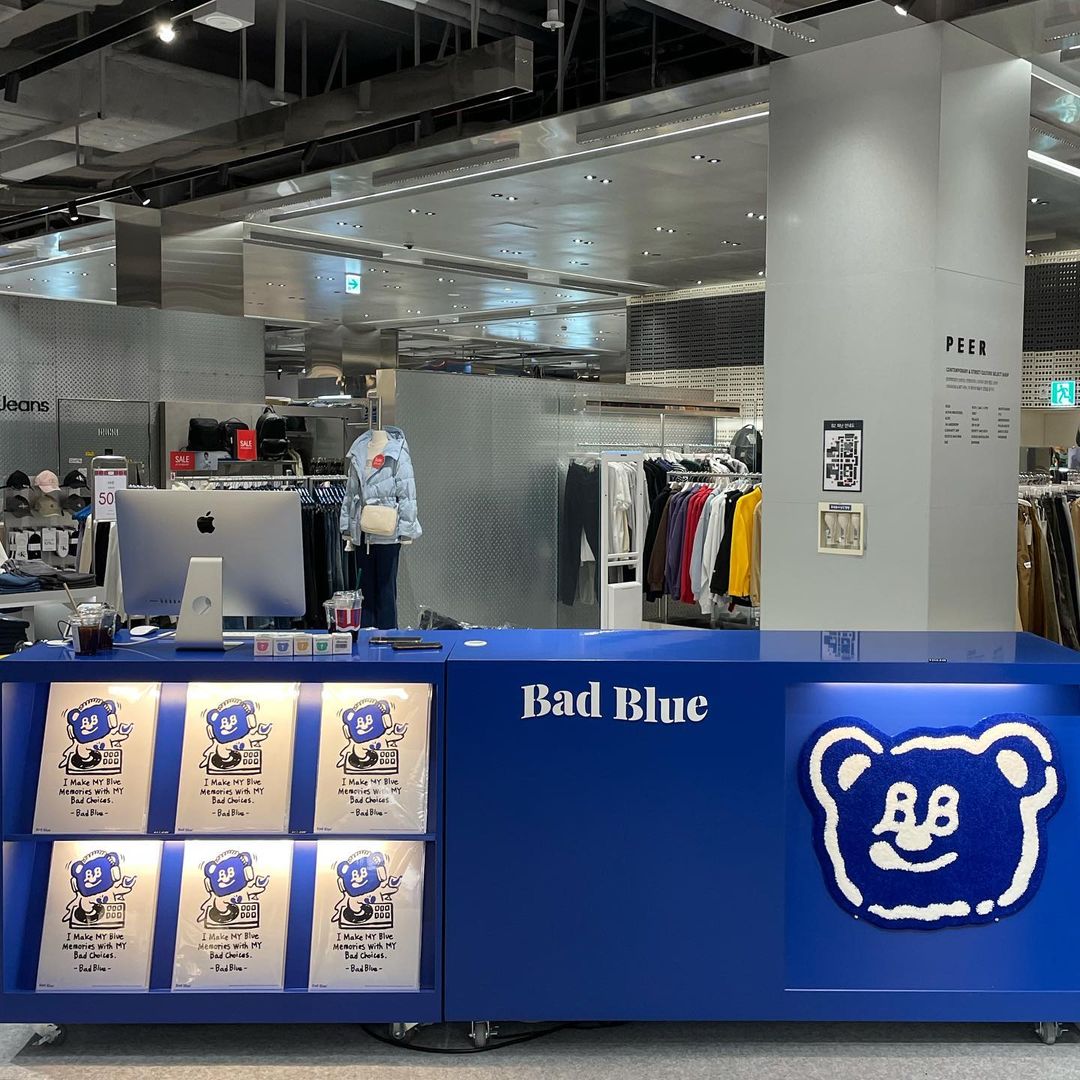 超可愛藍色熊熊降臨台灣！NIHOW 攜手韓國時尚品牌 BadBlue 舉辦快閃店開幕活動