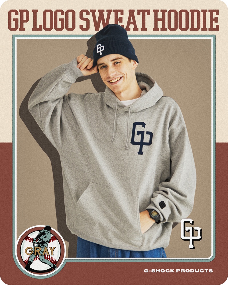 【GP LOGO SWEAT HOODIE】