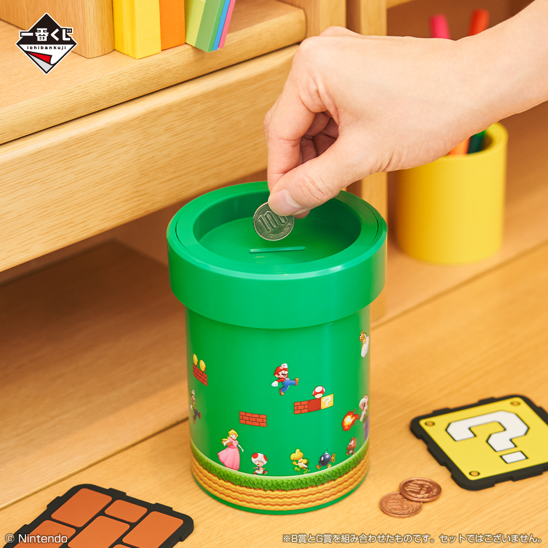 不用飛日本就能抽！7-11「一番賞 超級瑪利歐居家冒險生活」本週登台！打醬油的魷魚罐太可愛啦～