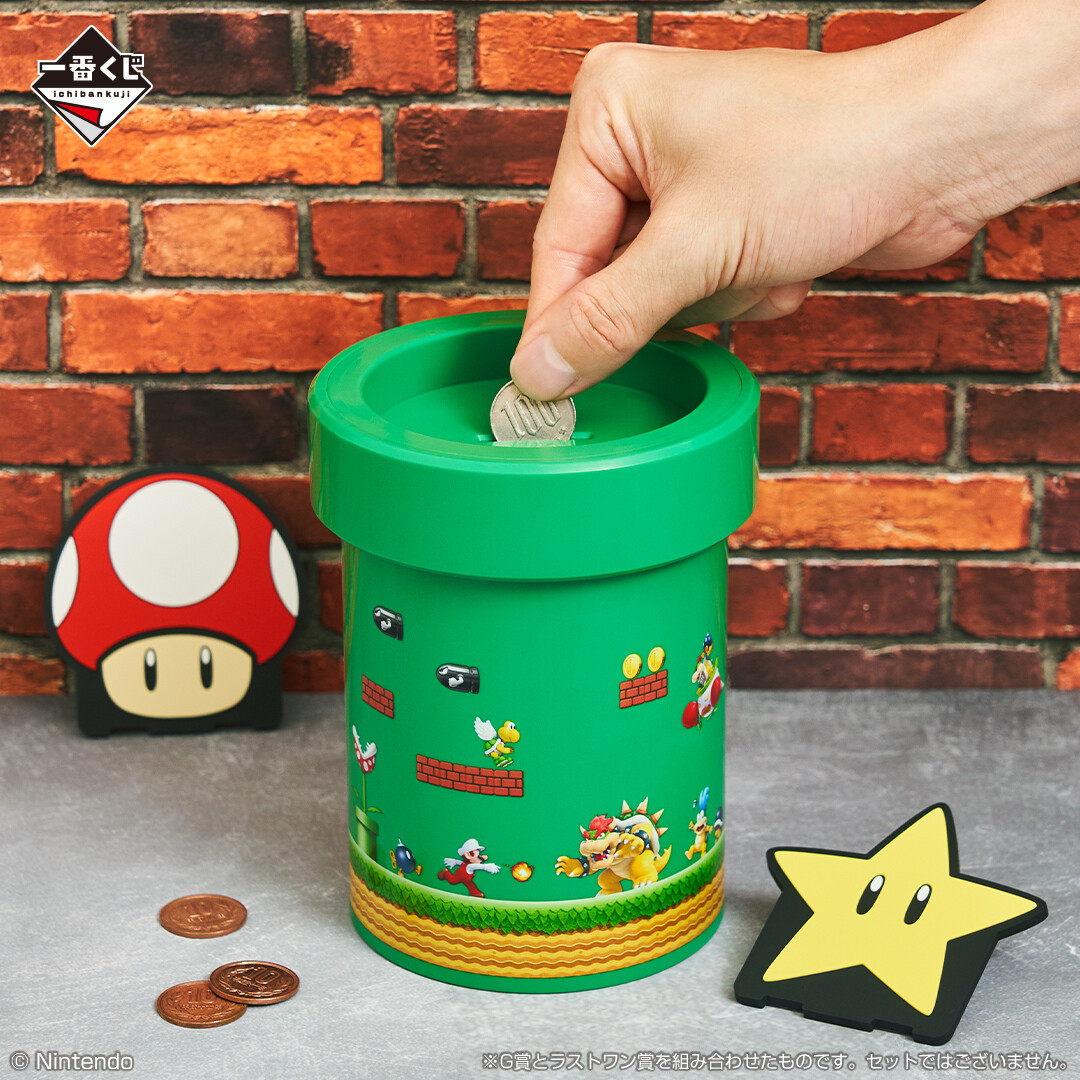 不用飛日本就能抽！7-11「一番賞 超級瑪利歐居家冒險生活」本週登台！打醬油的魷魚罐太可愛啦～