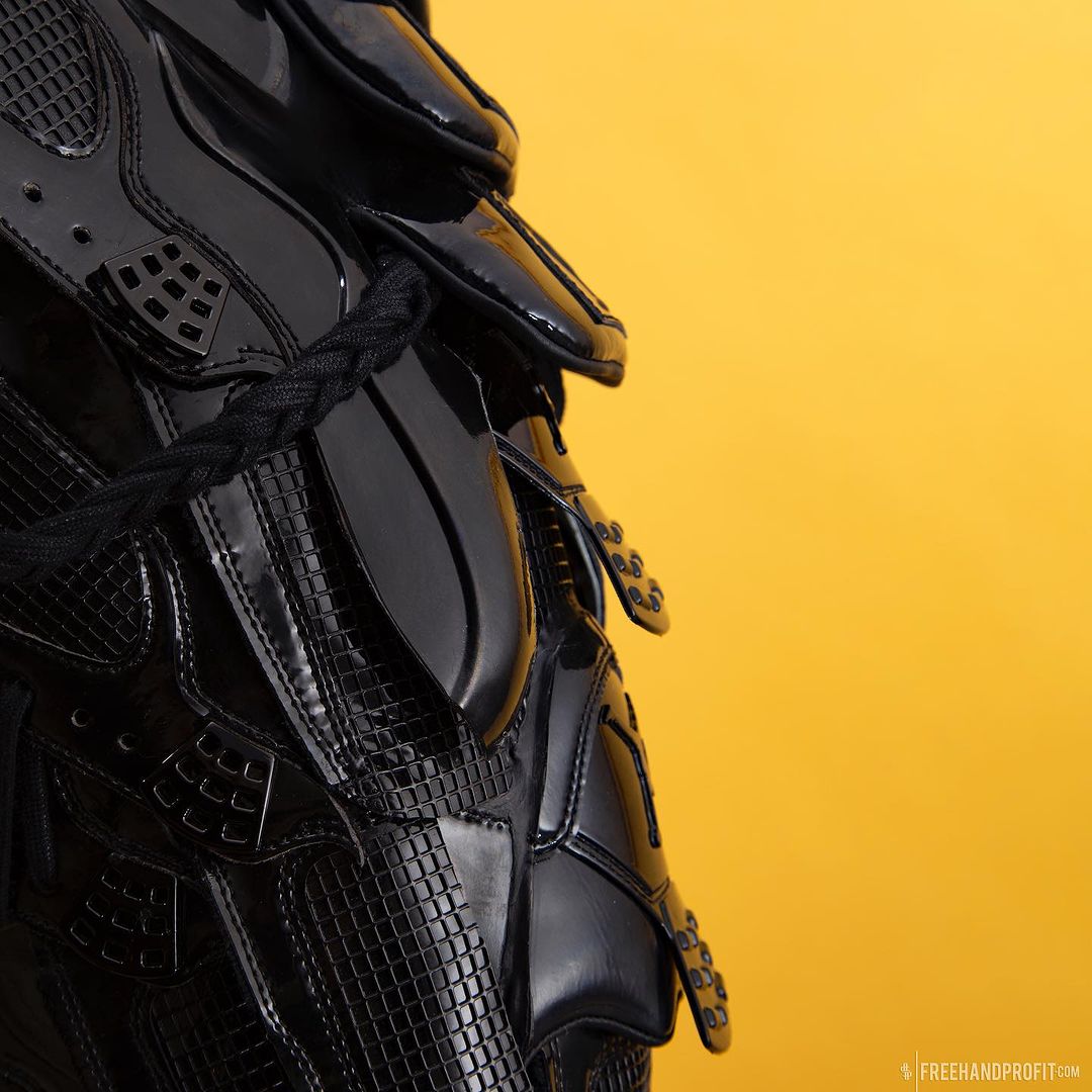 鬼斧神工！設計師打造 Air Jordan 4「異形」定製球鞋面具