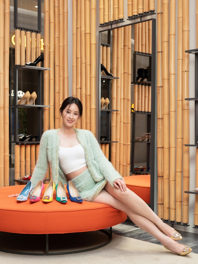 將藝術融入生活！氣質女神曾愷玹搶先體驗 Manolo Blahnik 「The Craft」互動網站！