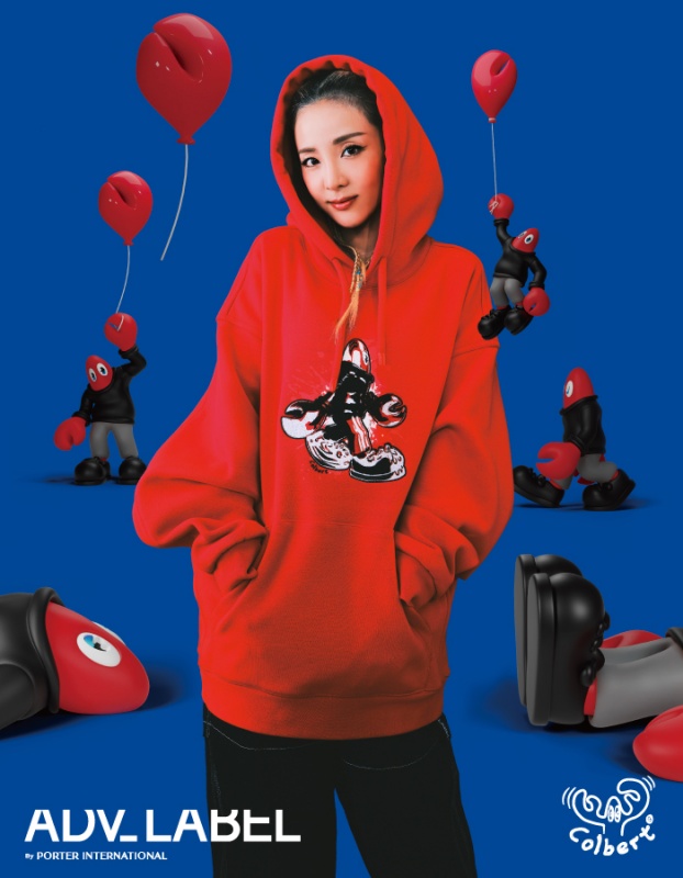 全台首發！SANDARA  PARK 與 ADV_LABEL X PHILIP COLBERT 聯名系列形象視覺