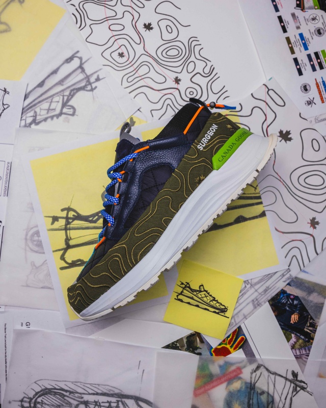 細節多到炸裂！ CANADA GOOSE 攜手洛杉磯知名改鞋團隊 SURGEON 打造聯名鞋履