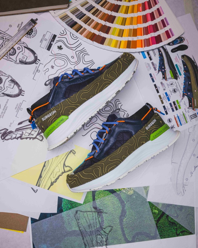 細節多到炸裂！ CANADA GOOSE 攜手洛杉磯知名改鞋團隊 SURGEON 打造聯名鞋履