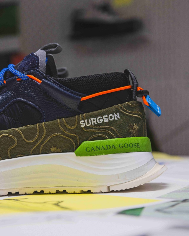 細節多到炸裂！ CANADA GOOSE 攜手洛杉磯知名改鞋團隊 SURGEON 打造聯名鞋履