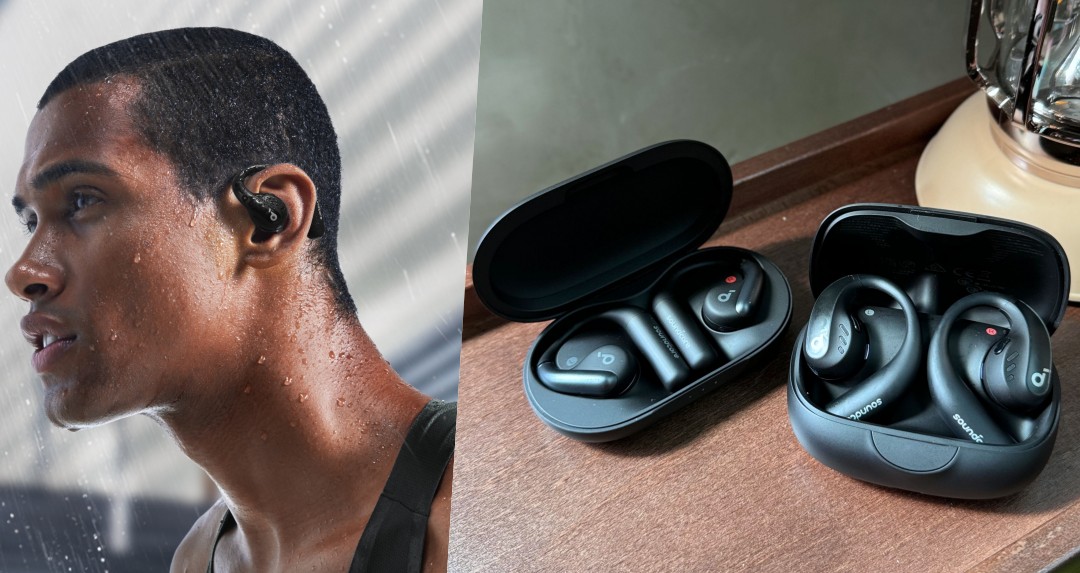 soundcore 品牌首款「開放式氣傳導」耳機 AeroFit Pro 及 AeroFit，為運動潮流人創造舒適聆聽體驗