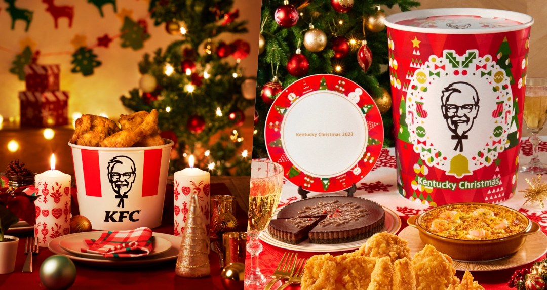 台日同步！日本肯德基「聖誕巨大桶」台灣吃得到！加推 2 款獨家新品「聖誕 一緒にKFC!」