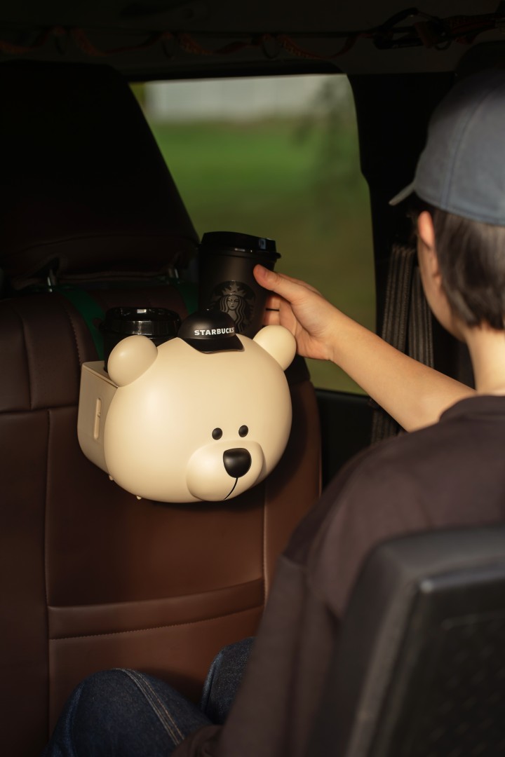 喝咖啡只是順便！星巴克特色門市「沙鹿北勢」新開幕買一送一！限定「黑糖抹茶葛粉那堤、Bearista熊杯架」想收！