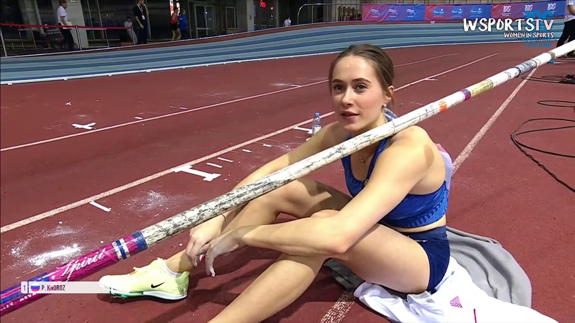 體壇美少女 +1 ！ 24 歲俄羅斯撐竿跳運動員 Polina Knoroz 爆紅，長腿、馬甲線堪比名模！
