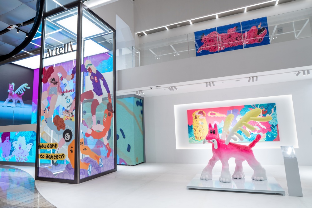 前進國際！澳門 Artelli 聯手 333 Gallery 呈獻 當代藝術家朱晨維首個大型個展《The Madness Never Ends》