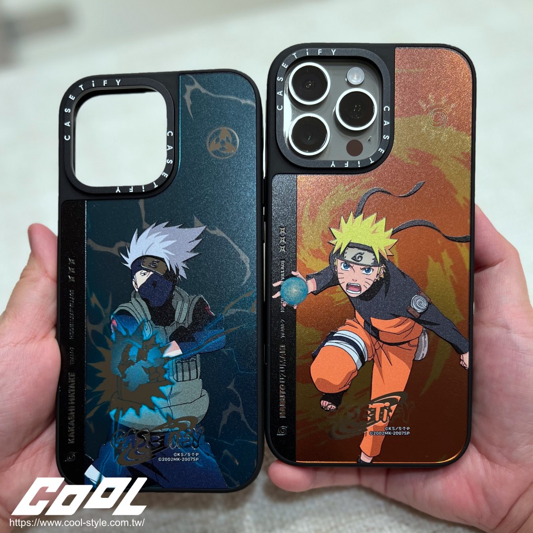 COOL開箱｜鳴人、卡卡西領軍！火影忍者 x CASETiFY 防摔手機殼集結！快來提升你的查克拉！