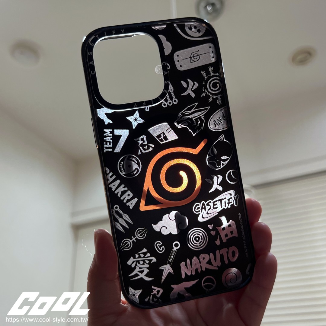 COOL開箱｜鳴人、卡卡西領軍！火影忍者 x CASETiFY 防摔手機殼集結！快來提升你的查克拉！