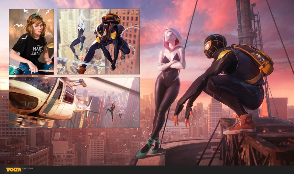 被 Insomniac Games 棄置的《漫威蜘蛛人》大型多人線上遊戲？網：看起來真的有料...