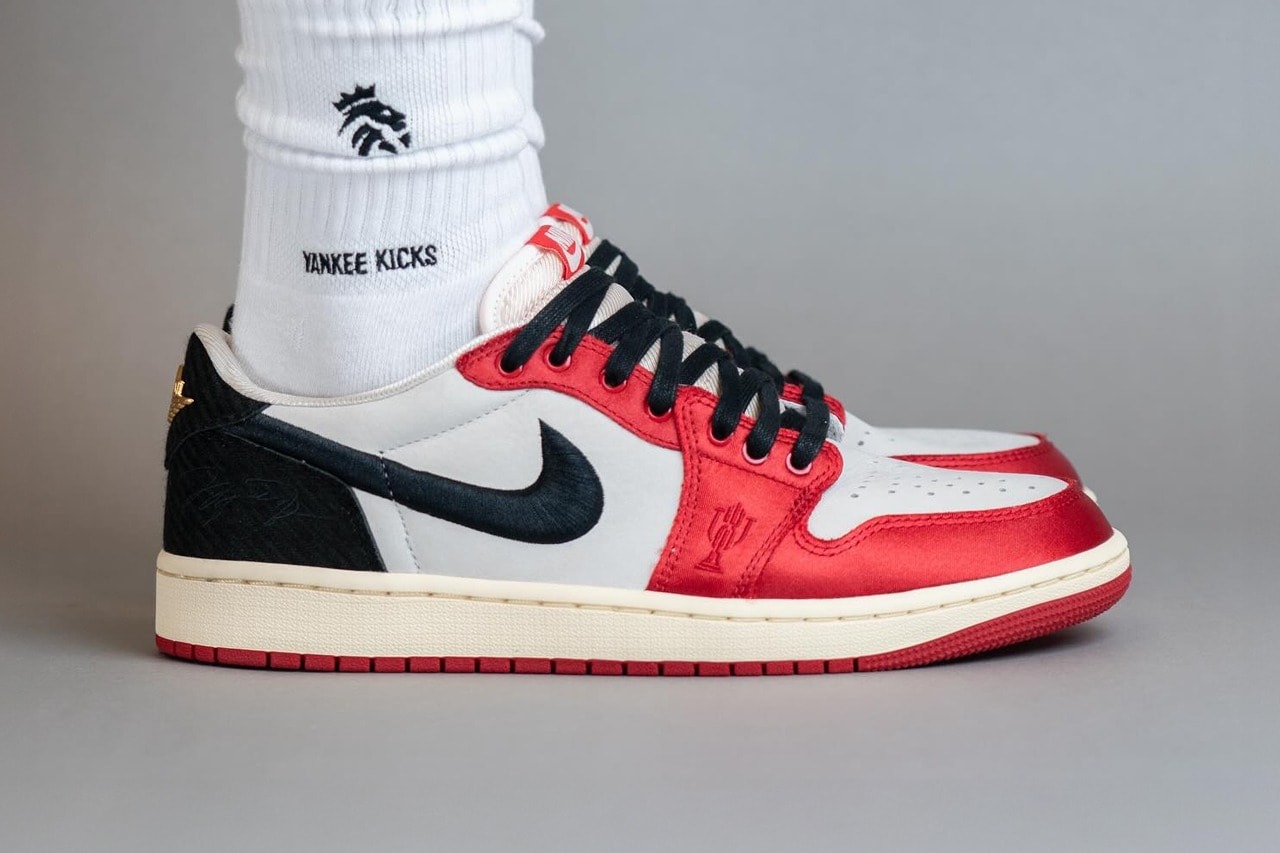 2024 重磅首發！Trophy Room x Air Jordan 1 Low OG 最新聯名鞋款公開