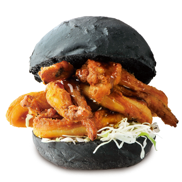 這怪人感覺很好吃？DomDom Burger x《假面騎士》合作推出「魷魚惡魔漢堡」