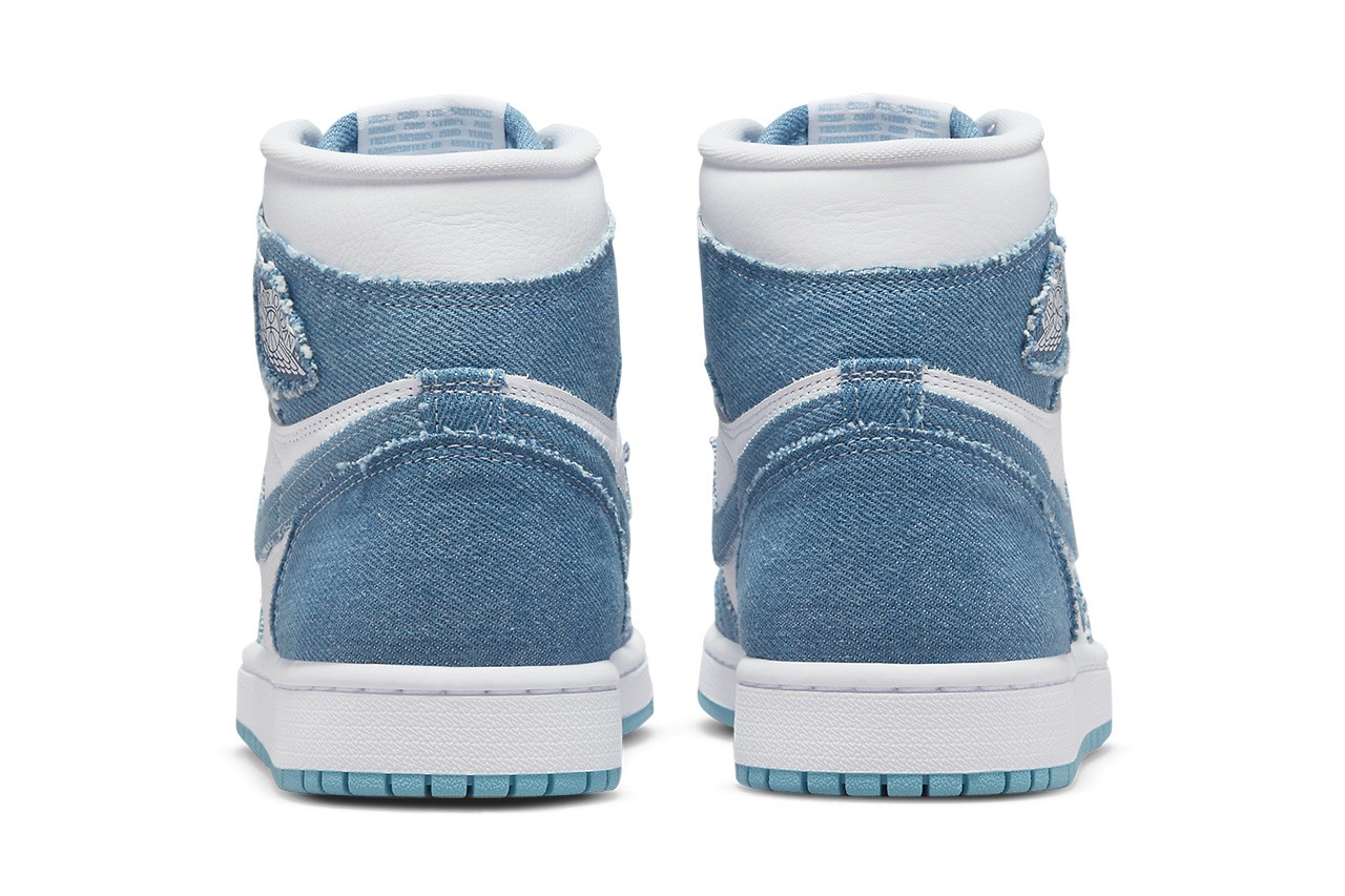 終於等到 AJ1 丹寧男碼！Air Jordan 1 High OG “Denim” 曝光高清預覽照！