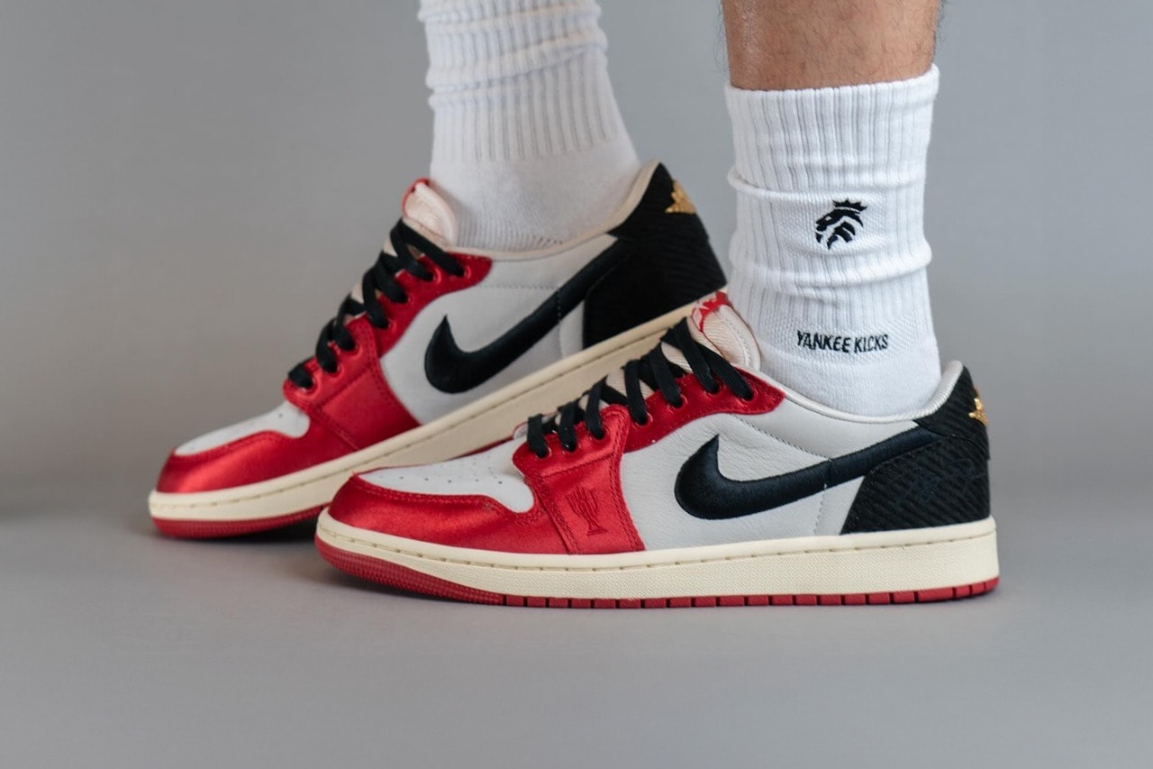 2024 重磅首發！Trophy Room x Air Jordan 1 Low OG 最新聯名鞋款公開