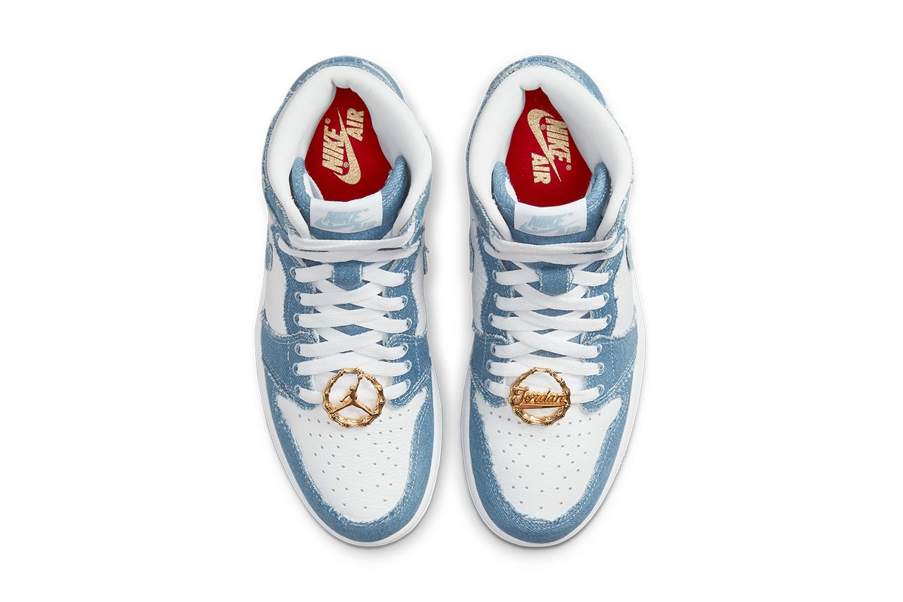 終於等到 AJ1 丹寧男碼！Air Jordan 1 High OG “Denim” 曝光高清預覽照！
