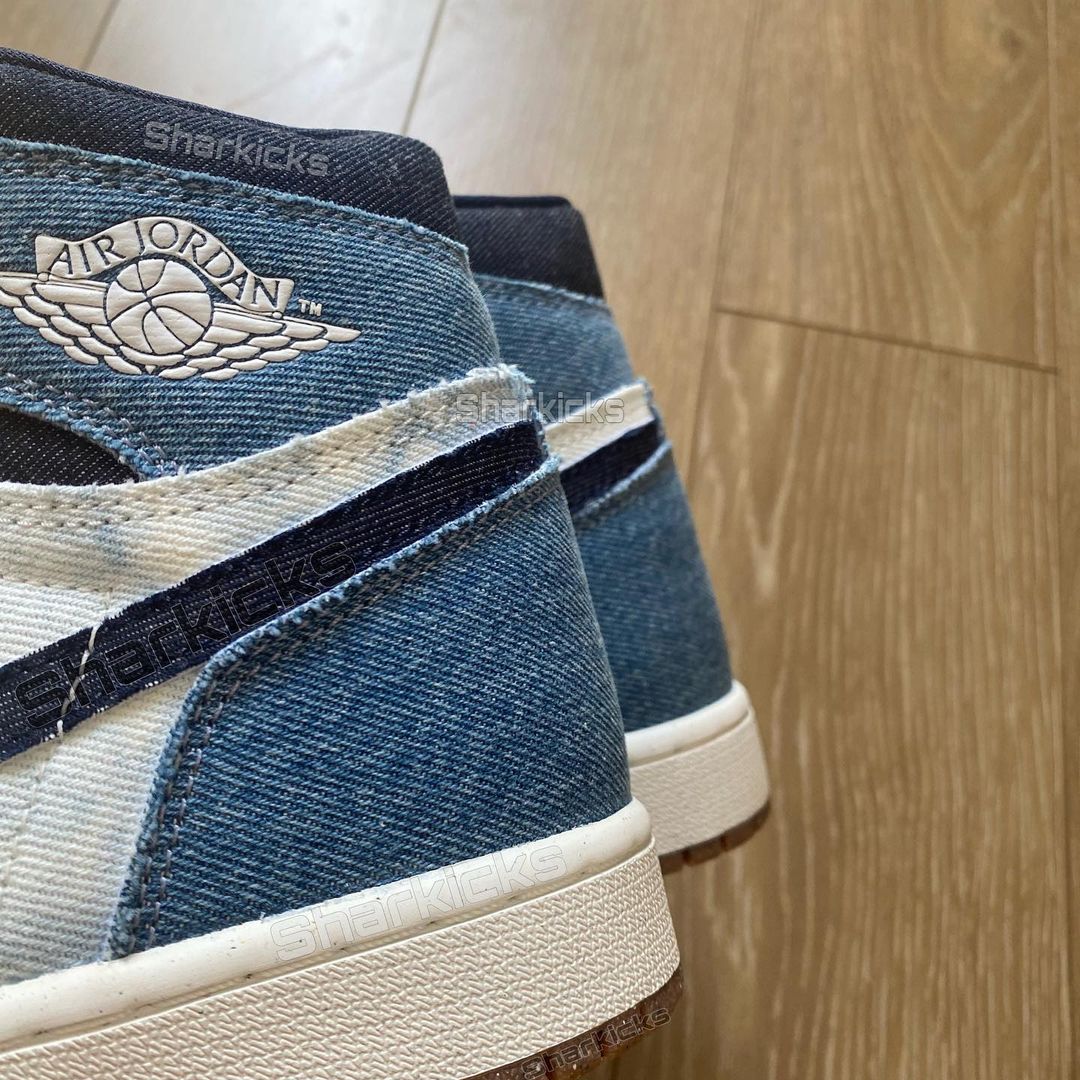 終於等到 AJ1 丹寧男碼！Air Jordan 1 High OG “Denim” 曝光高清預覽照！