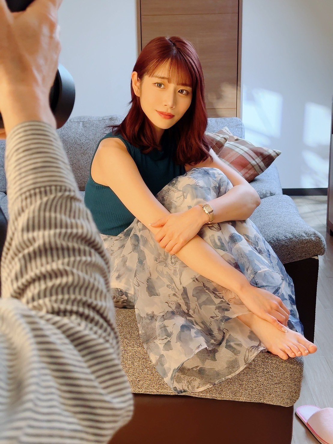 女優版日本足球代表隊？櫻空桃、河北彩花、山手梨愛組成三大強力攻擊型中場！網：這陣容怎麼輸