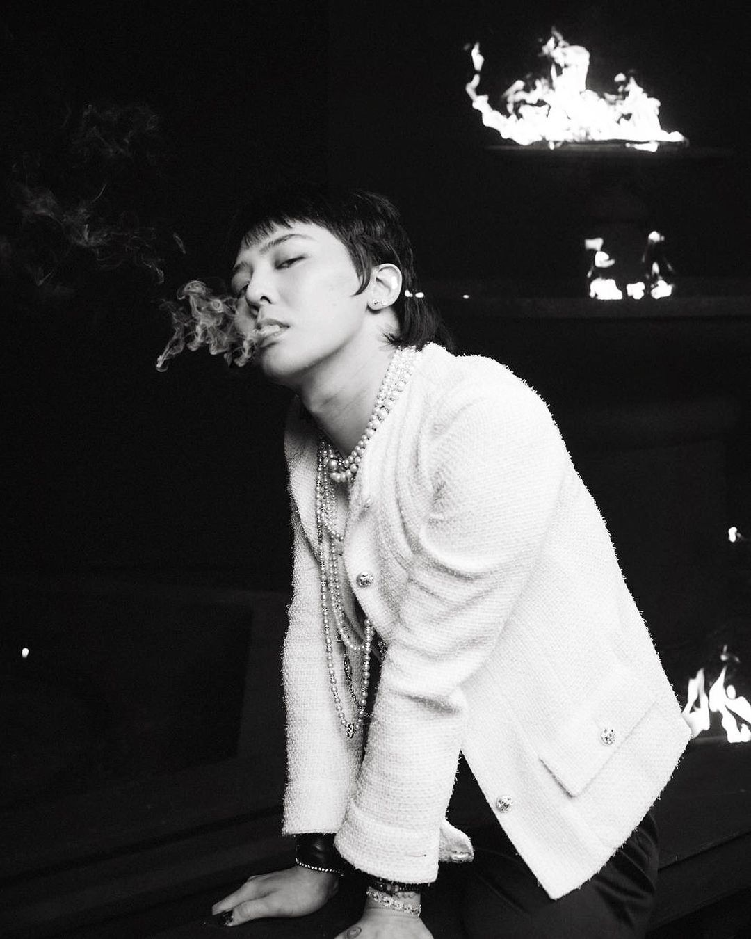 GD 一掃染毒案陰霾！新年聚會廣邀超大咖星友，鄭雨盛、李政宰…就連「這位」韓劇男神也來了！