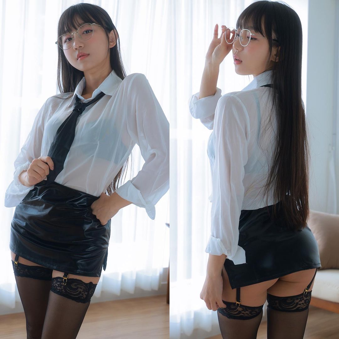 南韓超人氣「童顏女神」表智恩穿上史庫水貓咪裝，甜美火辣大露美臀！