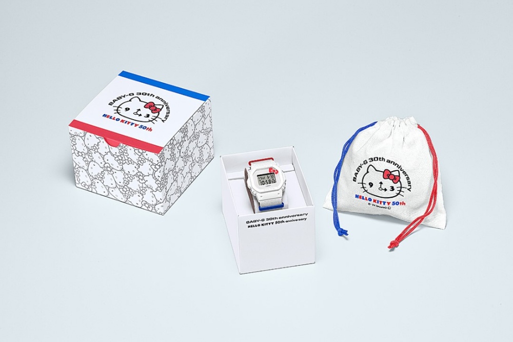 歡慶無嘴貓 50 週年！ BABY-G X Hello Kitty 聯名腕錶超萌登場