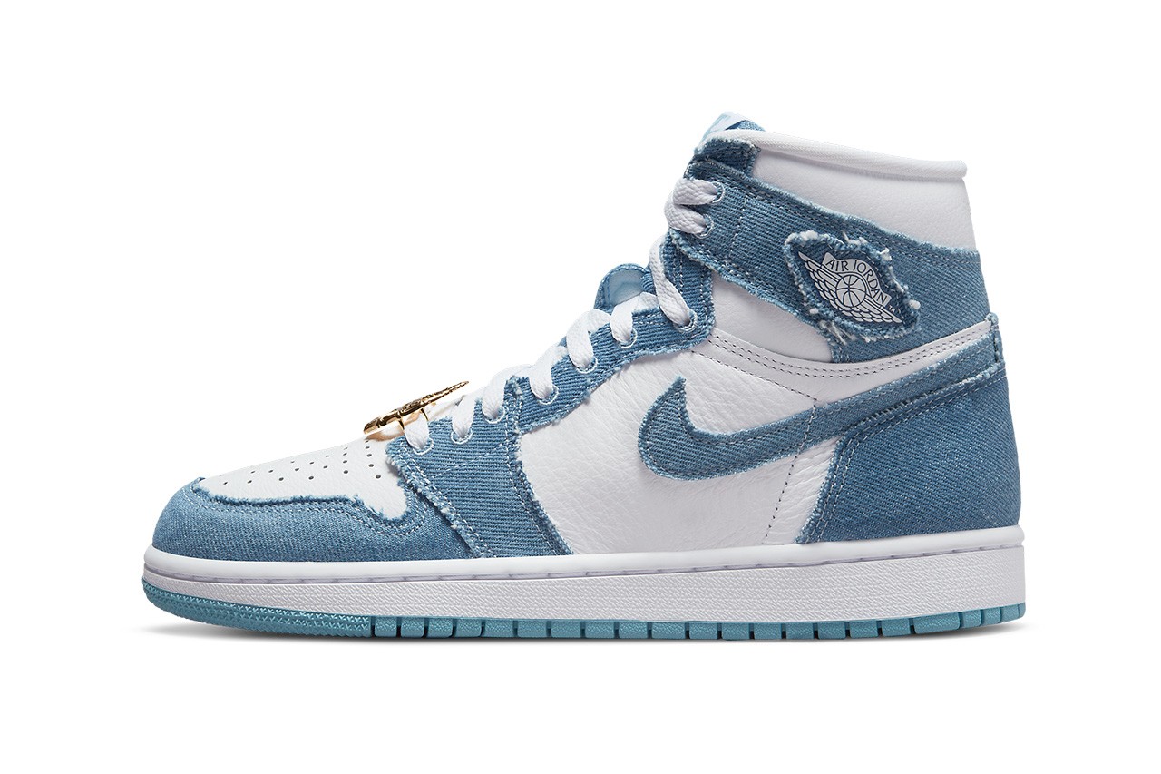 終於等到 AJ1 丹寧男碼！Air Jordan 1 High OG “Denim” 曝光高清預覽照！