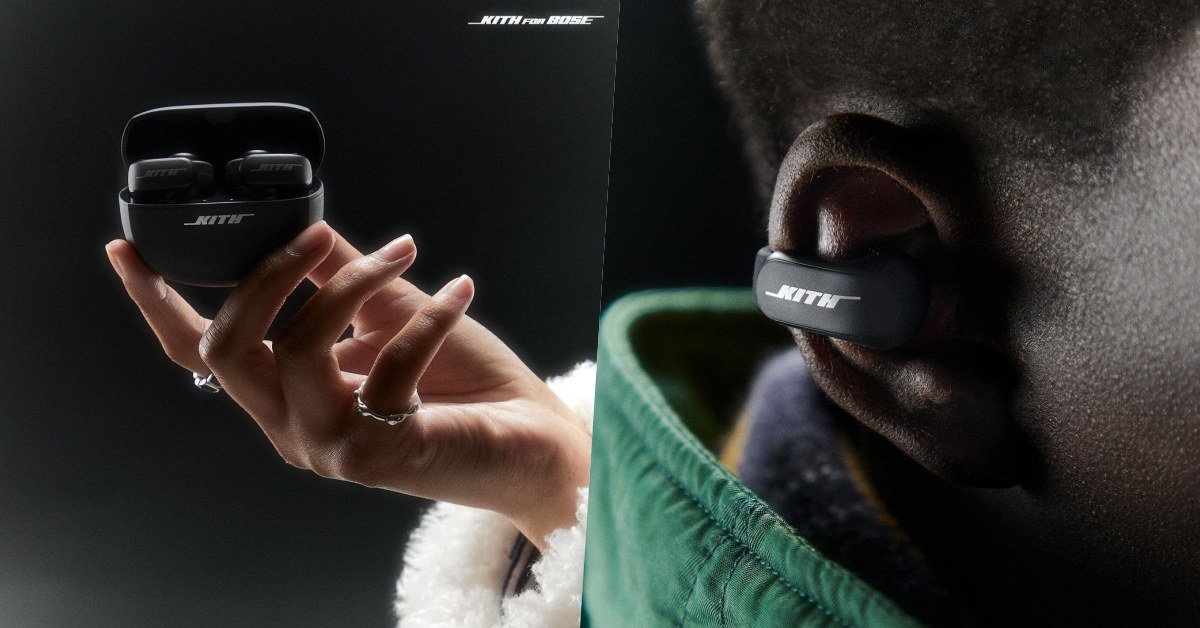 顏值音質兩不誤！Bose x Kith 首度跨界聯名 Ultra Open Earbuds 開放式真無線耳機