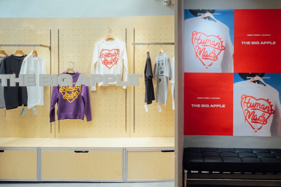 澳門粉絲逛起來！ NIGO 人氣品牌 HUMAN MADE 正式登陸澳門潮流名所 THE BIG APPLE，與日本同步上架！