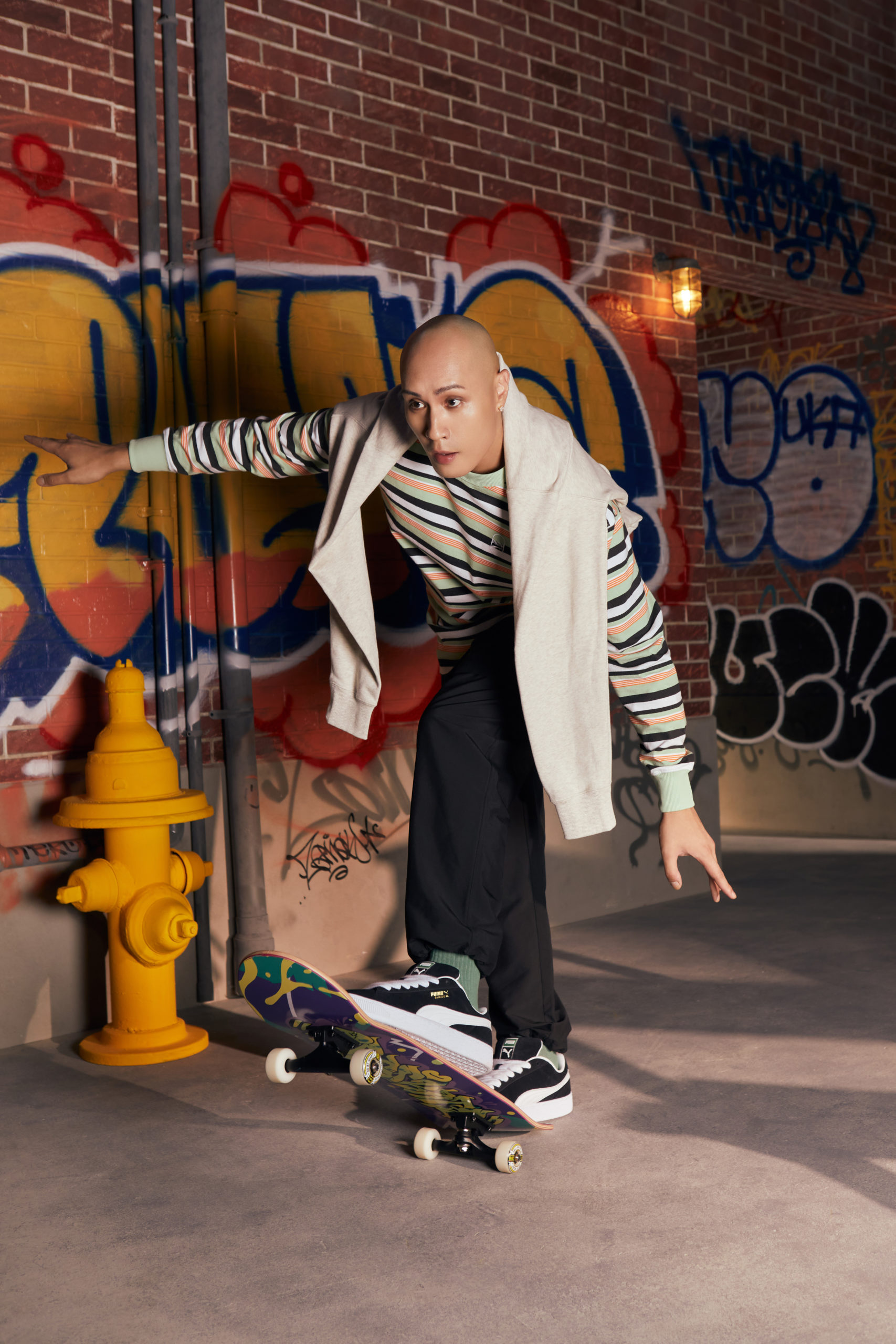 最愛現的單品就是它：PUMA SUEDE「XL」麵包鞋，一定要跟上的「加大潮美學」