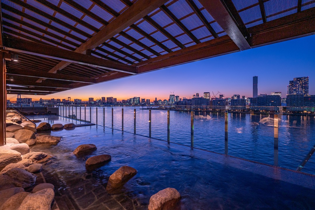 2024 日本新景點 - 新大江戶溫泉「東京豐洲萬葉俱樂部」24小時飽覽東京灣美景、早鳥優惠先搶！