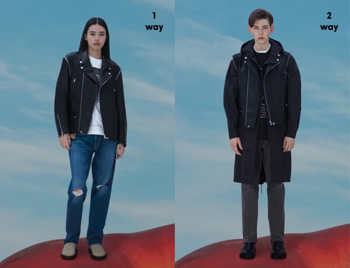 時隔三年！ GU x UNDERCOVER 全新聯乘系列重磅回歸，台幣 2000 多就能入手兩穿皮衣！