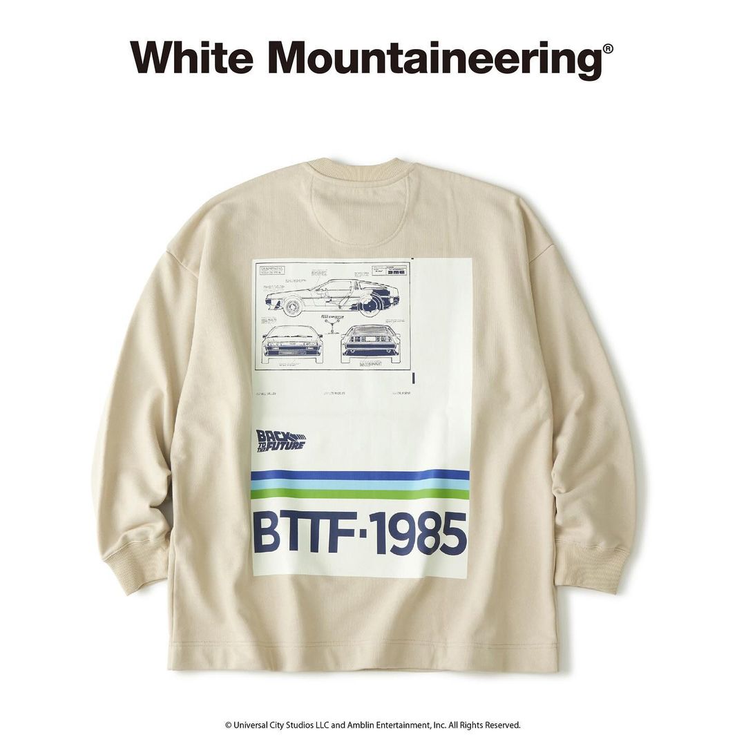 科幻經典「飛天時光車」來了！White Mountaineering x《回到未來》將於本週販售！
