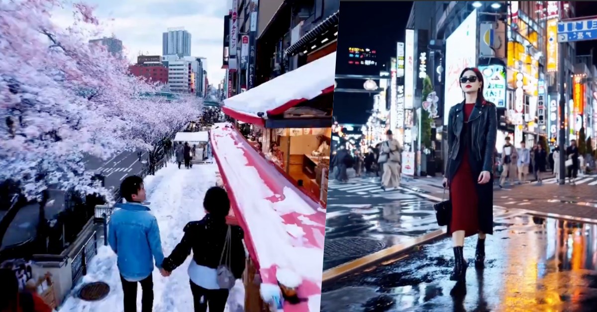 OpenAI 新模型「Sora」輸入文字 60 秒東京雪景、街頭漫步短影片