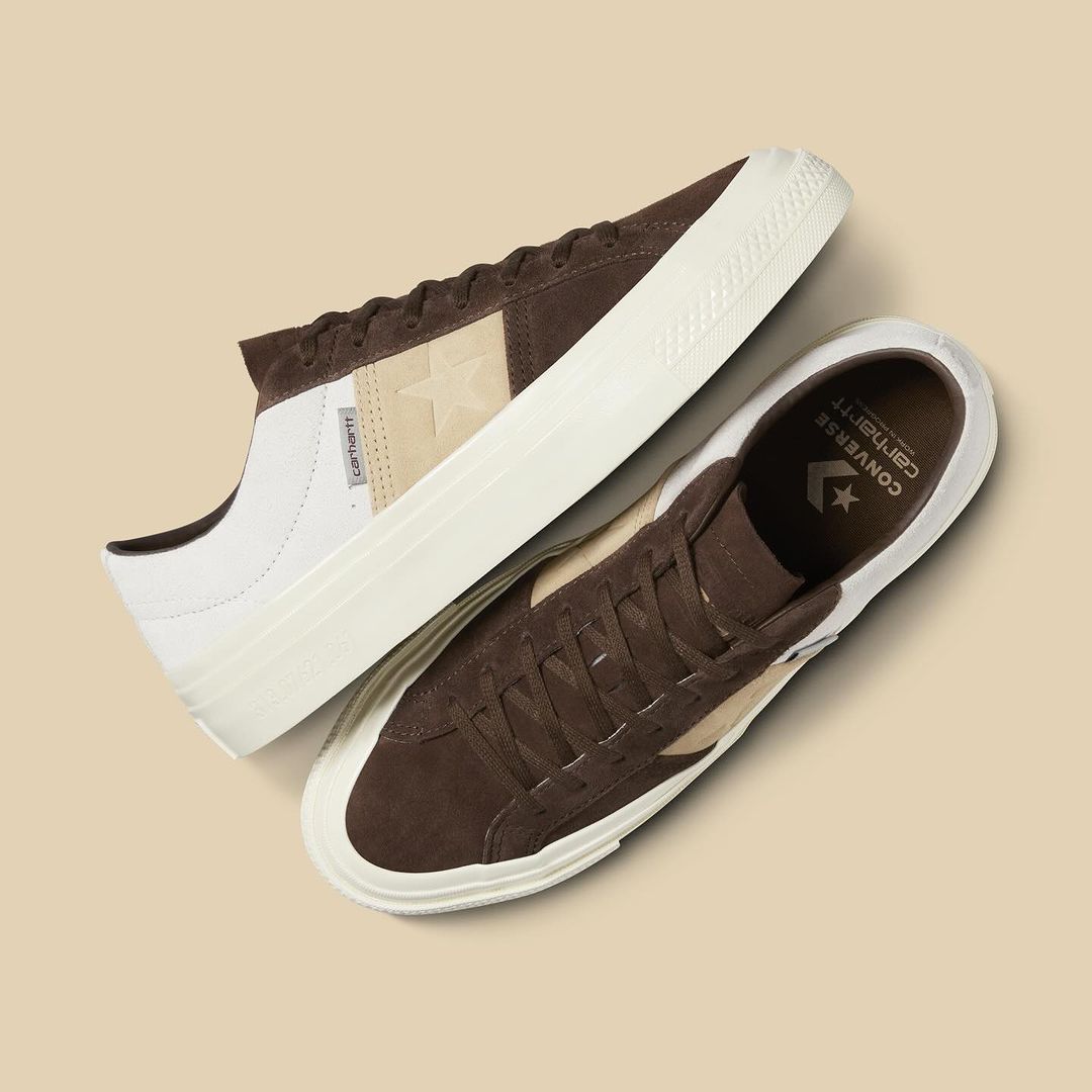 質感炸裂！Carhartt WIP x CONVERSE 最新聯名系列鞋款曝光