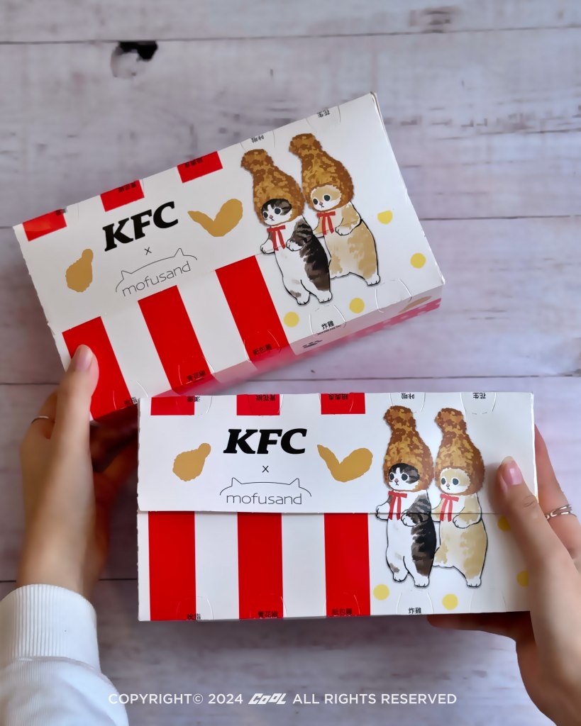 貓控狂誇可愛！肯德基 x 貓福珊迪限定套餐「一起Ｋ哇伊」好萌！限定周邊只送不賣