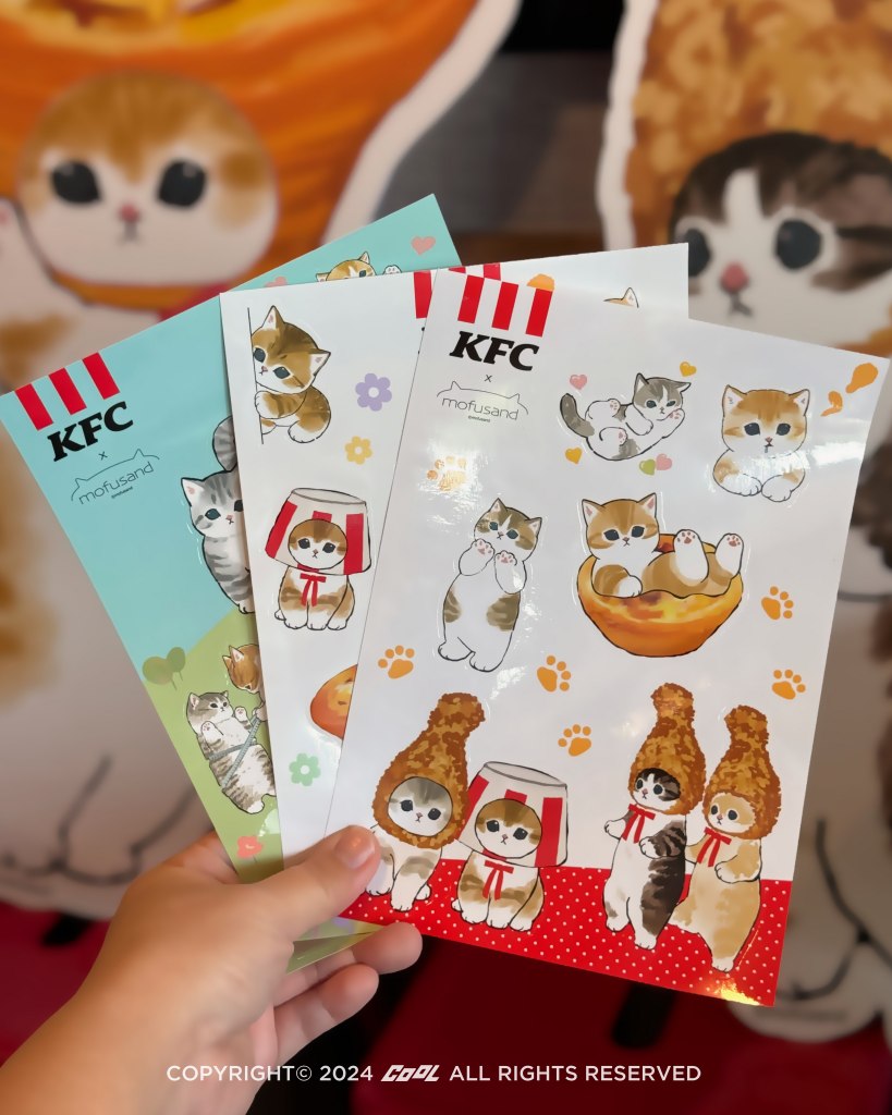 貓控狂誇可愛！肯德基 x 貓福珊迪限定套餐「一起Ｋ哇伊」好萌！限定周邊只送不賣
