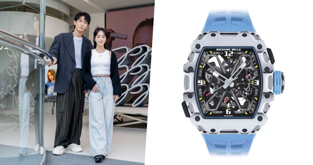 柯震東 851 萬「新歡」是這款 RICHARD MILLE 自動上鍊腕錶