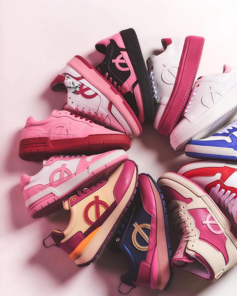 搶眼配色呼應饒舌女皇前衛穿搭！Nicki Minaj 攜手「英國小白鞋品牌」 LØCI 打造全新專屬系列