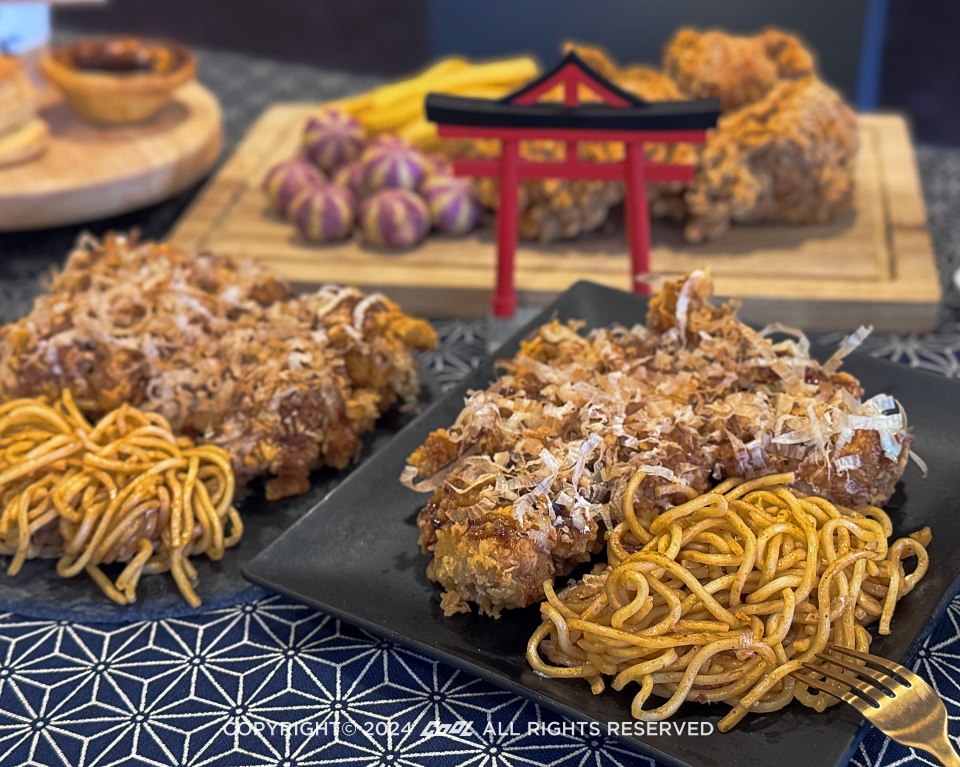 想吃不用飛日本！肯德基「金黃比司吉」回來了！加碼「大阪燒無骨脆雞＋日式炒麵」爽、香、脆好滿足