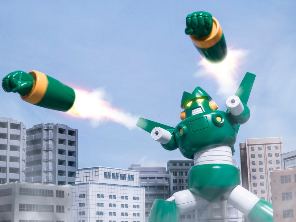 《蠟筆小新》最愛超電導「康達姆機器人」現身小 7！康達姆鐵拳、迴力鏢等經典必殺技忠實再現！