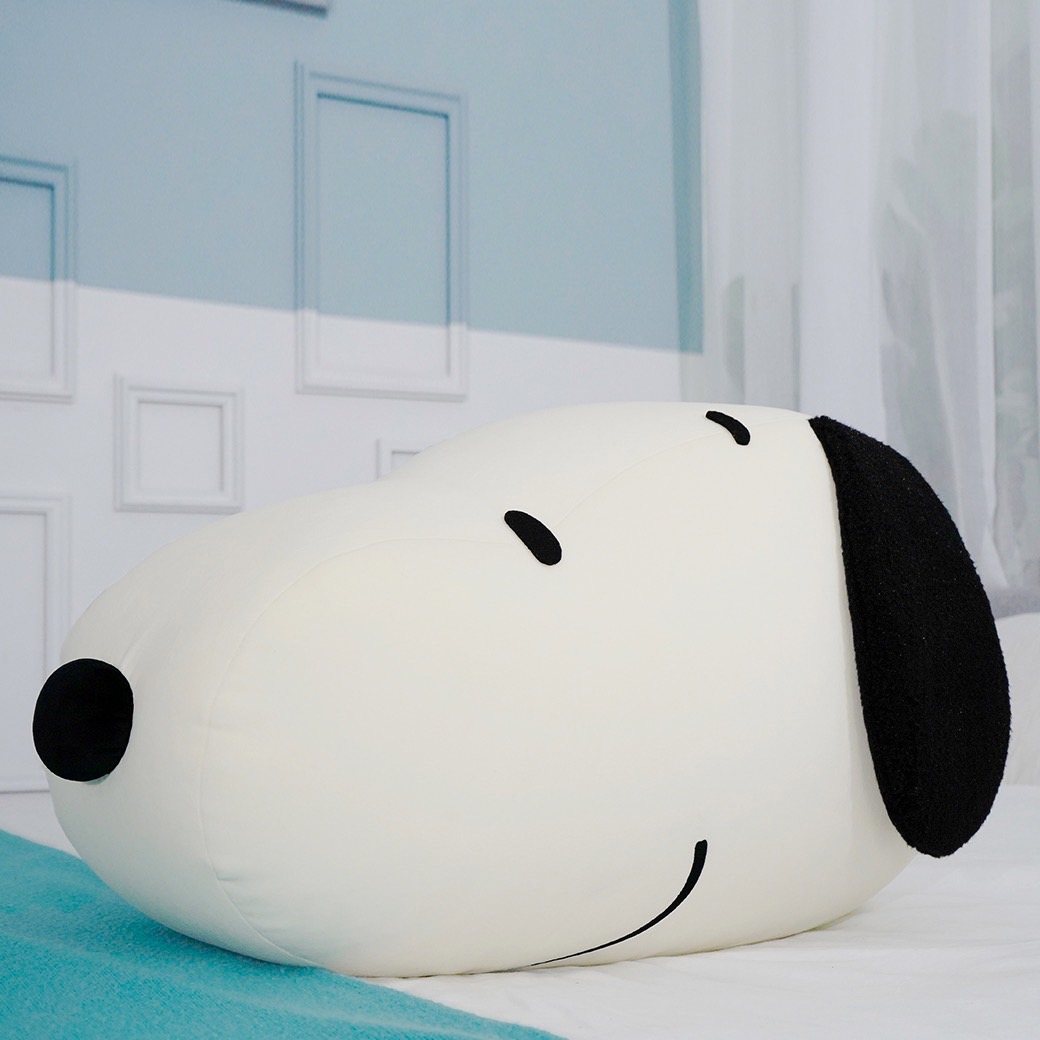 抱緊處理！超大號「史努比大頭造型玩偶」這天開啟預購！當抱枕、床伴、懶骨頭超療癒