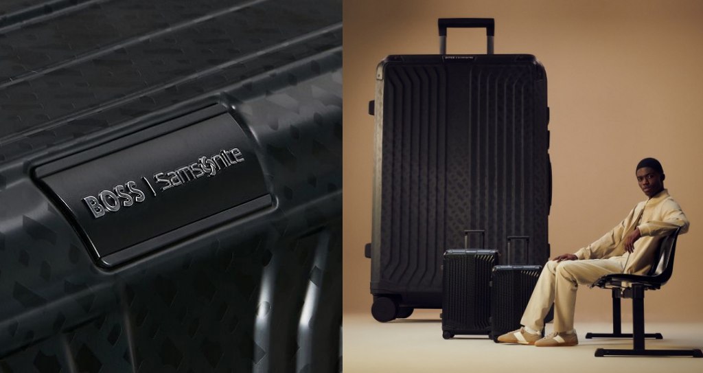 BOSS x Samsonite「高顏值聯名行李箱」啟動旅人的非凡旅程